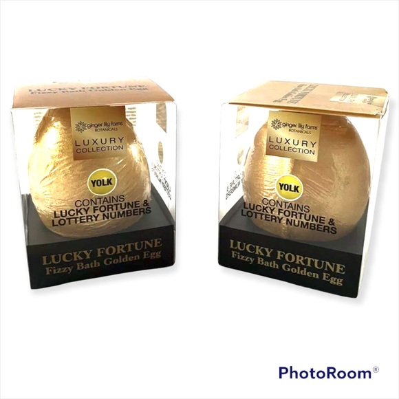 🥚 GOLDEN EGG BATH BOMB SET 🥚 - Picture 2 of 7